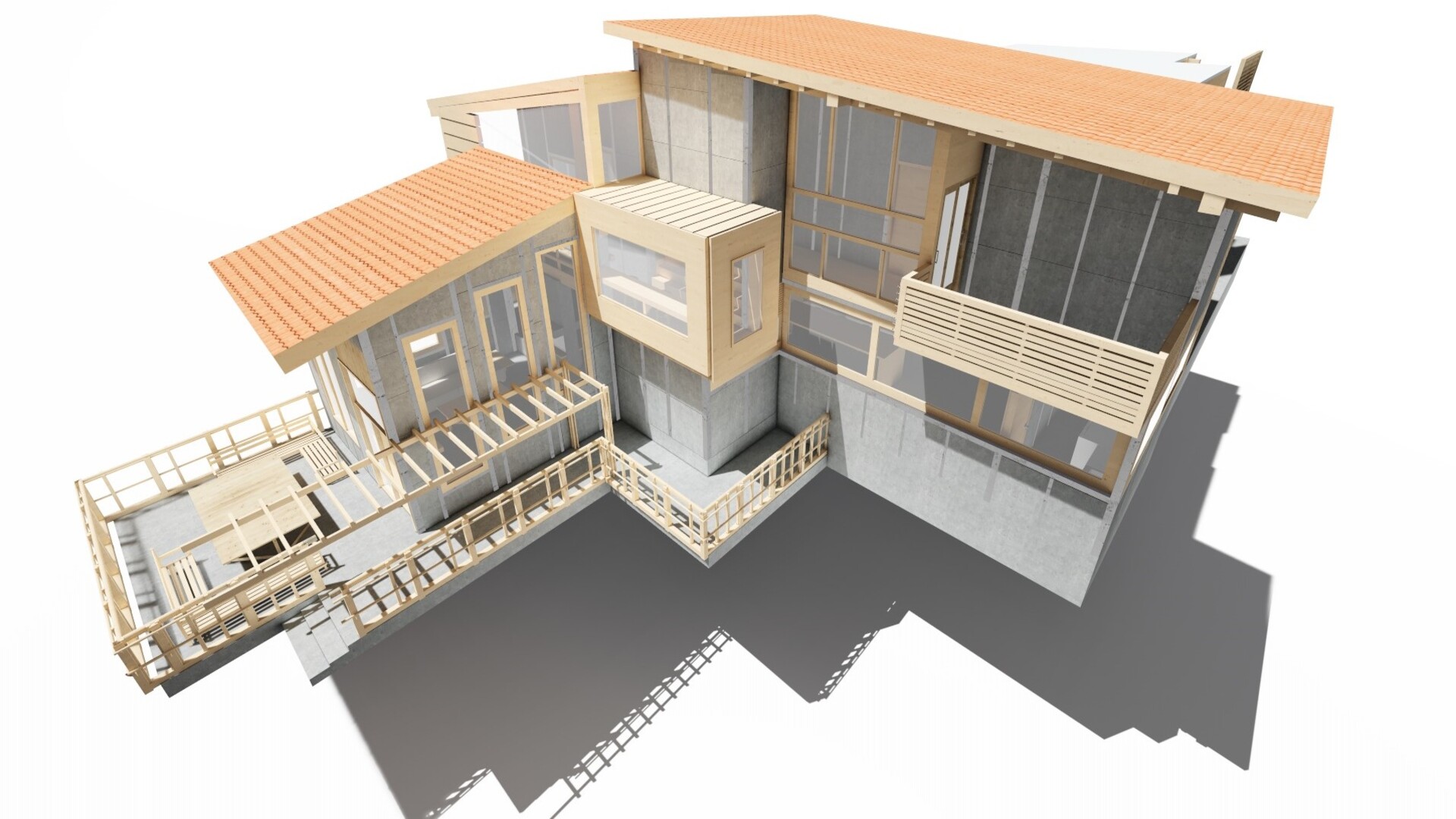 casa prefabricada moderna