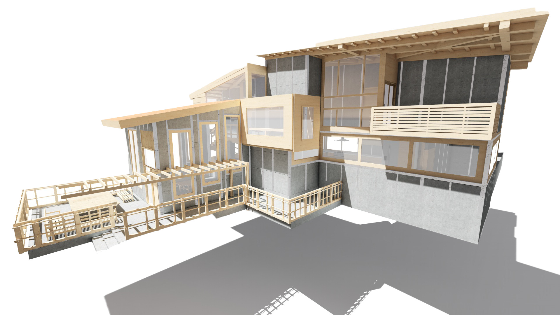 casa prefabricada obra blanca