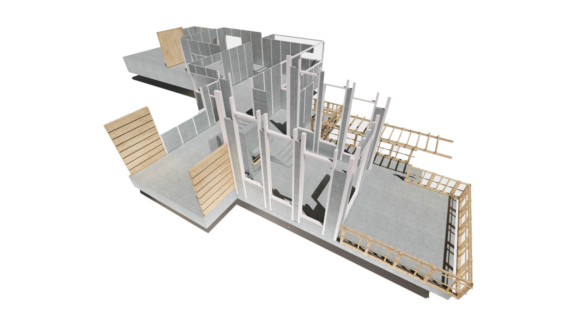 proceso de construcción de una casa prefabricada